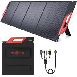 ROCKPALS 200W Portabley Solar Panels with Kickstand