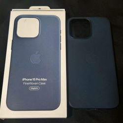 iPhone 15 Pro Max FineWoven Apple Case