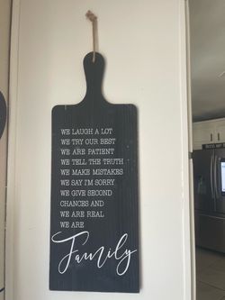 Large Cutting Board Decor