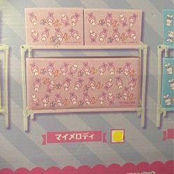My Melody Cubby Box Storage Shelves from Japan