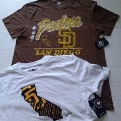 Size L Padres Men's Tshirt 2pc Set
