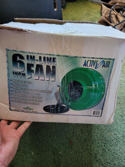 Hydrofarm 6 inch In-Line Fan INDOOR GROW