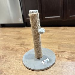 Cat Scratching Post With Toy Attached
