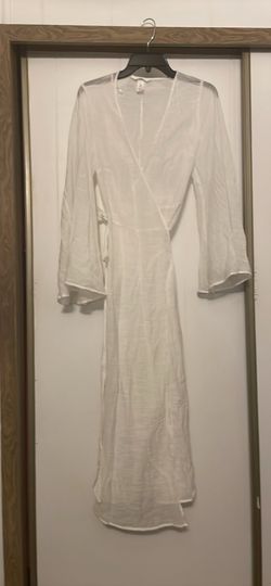 Elegant sheer dress or coverup