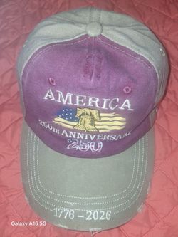 Unisex fatigued baseball cap