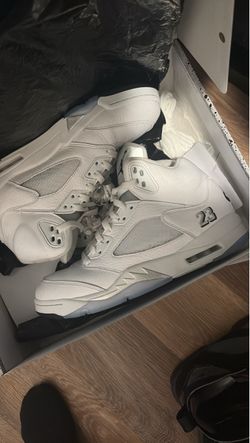White Metallic 5s