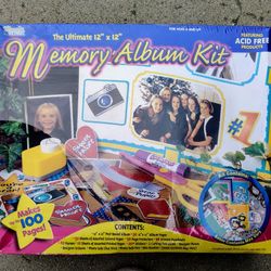 Memory Album Kit - 12" x 12" Scrapbooking - New In Box 