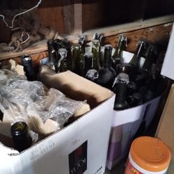 Wine  and Beer Bottles 