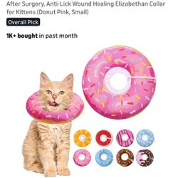 Cat Recovery Suit + Seyezo Cat Cone Collar Soft, Adjustable Cat Recovery Collars Spay Cones 