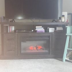 Fireplace TV Stand