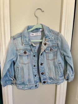 Zara infant Jean jacket size 12-18 months