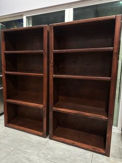 Beautiful Pair of Vintage Bookshelves