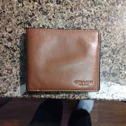 Men's COACH Wallet Brown