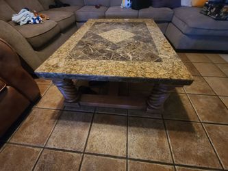 Coffee table 39"wide X 53" long X 19" height