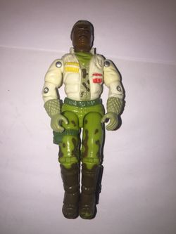 Gi Joe Action Figure STALKER 1989. Great shape no broken parts.
