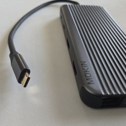 USB C Docking Station for 8K Single Monitor Display, 4K Triple Monitors Display with Dual HDMI