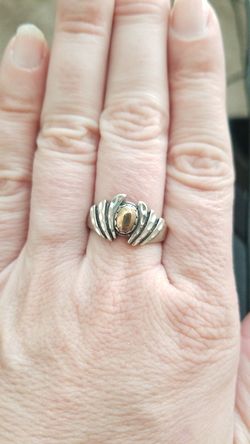 Sterling silver ring