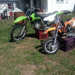 06 Klx 125 01 Ktm 50 