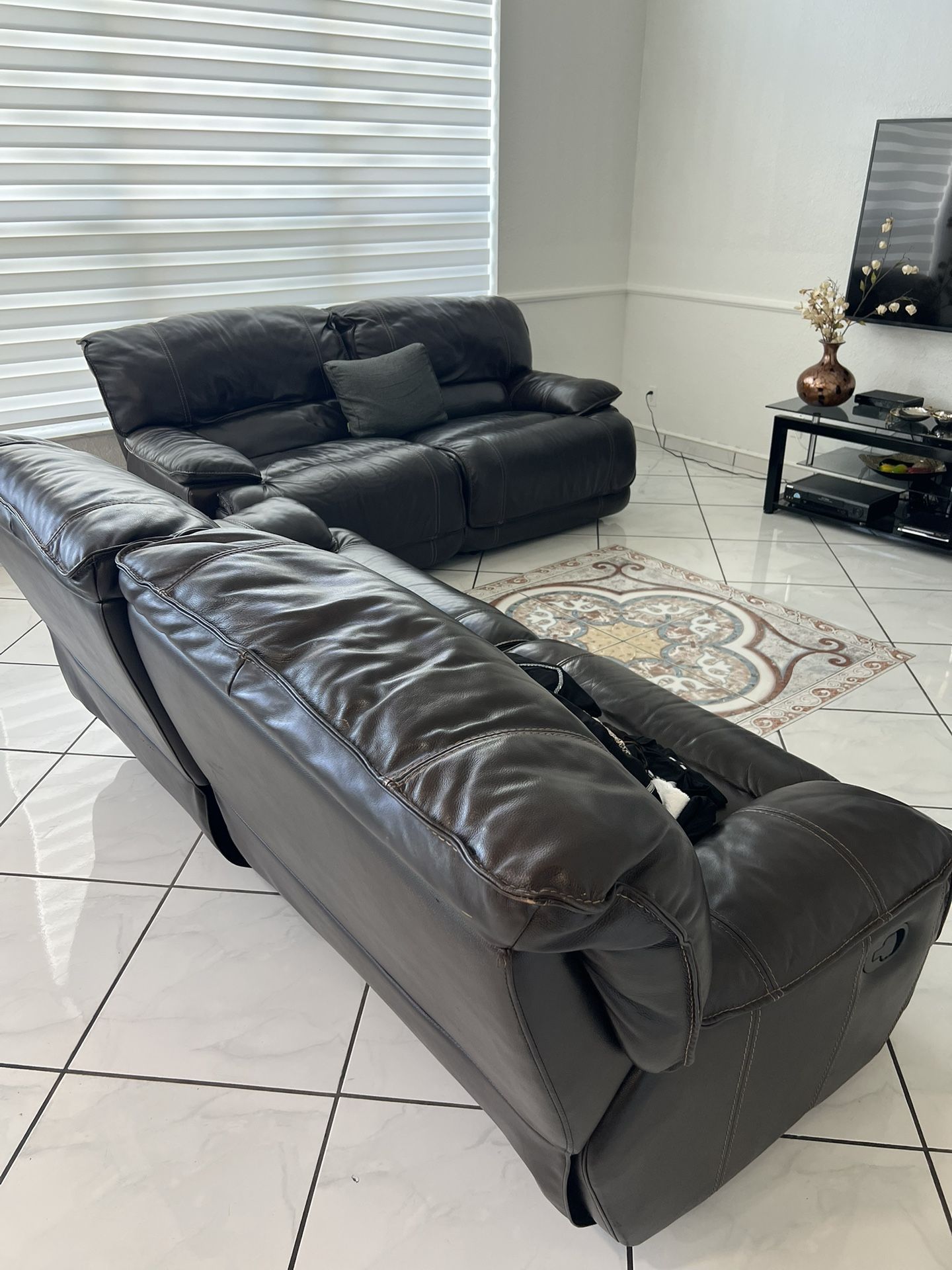 Leather Sofa