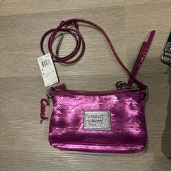 NWT Coach Sequin Crossbody Bag