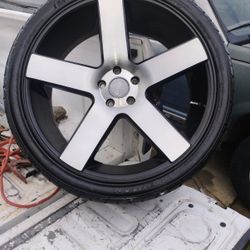 Double Dark Tint Finish Rims