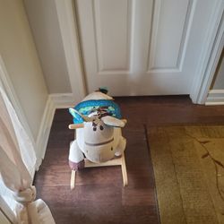 Little Rocking Toy Make Rocking Sound Great Shape