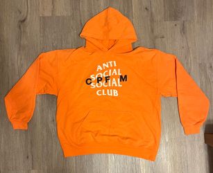 Anti Social Social Club X CPFM Orange Hoodie
