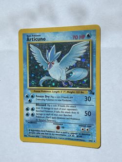  Pokemon - Articuno (2) - Fossil - Holo : Toys & Games