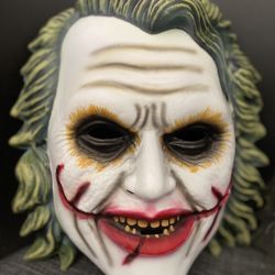 Joker Halloween Plastic Mask.