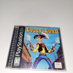 Lucky Luke Playstation 1 Game 
