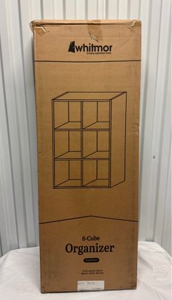 Whitmor 6-Cube Organizer