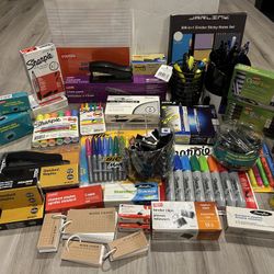 Miscellaneous Office Supplies, Unused/Unopened