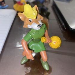 1996 McDonalds Happy Meal Toy Disney Robin Hood Fox Figure VINTAGE 