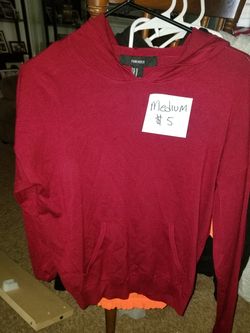 Assorted sweatshirts