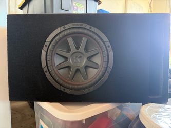 Kicker CompVR Subwoofer in Ported Enclosure