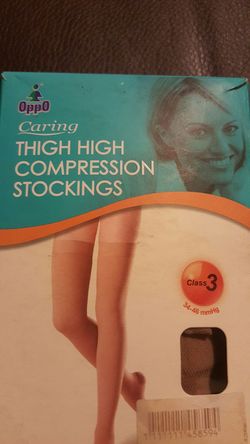 like new thugh High compression stockings