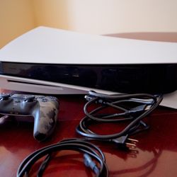 PS5 Disk Edition + Controller