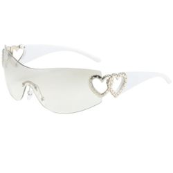 Y2K Heart Sunglasses 
