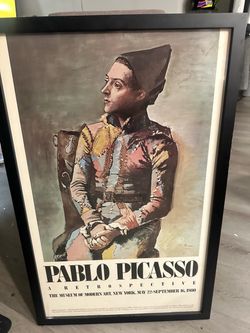 Pablo Picasso Retrospective MoMA 1980 Framed Poster