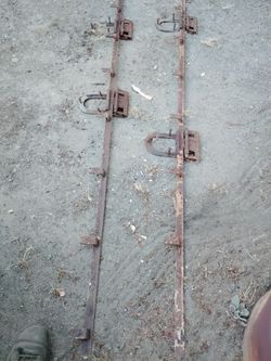Barn door hardware