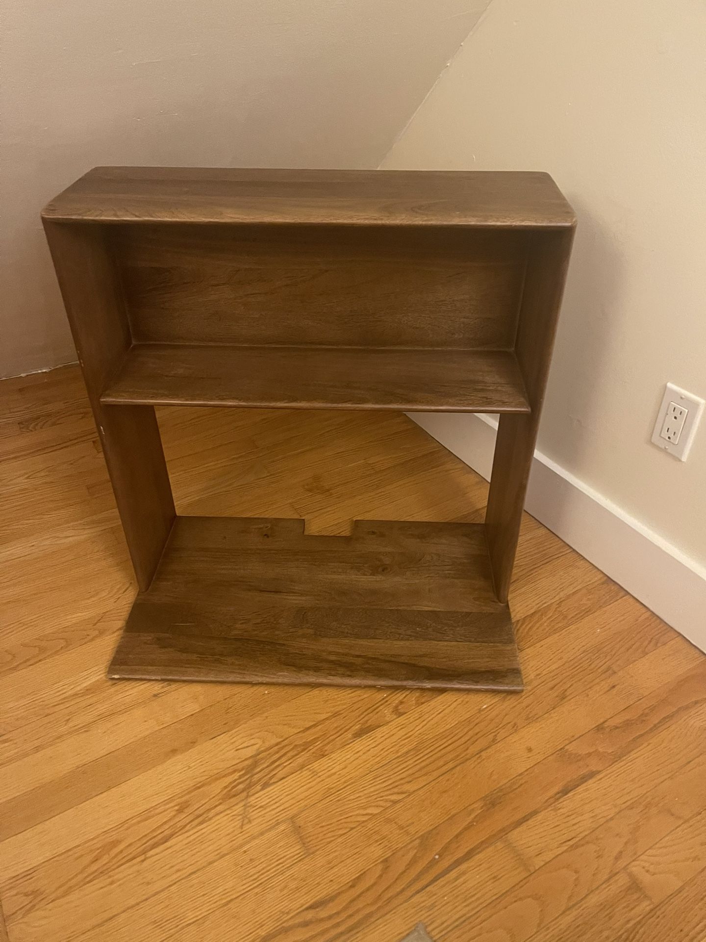 West Elm Floating Desk With Shelf
