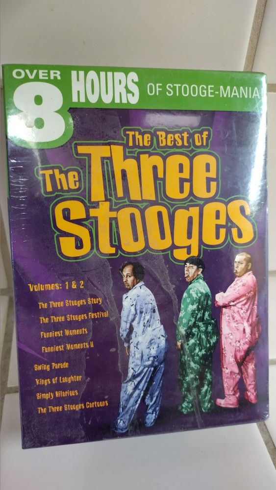 The Best Of Three Stooges DVD Sealed