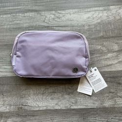 Lululemon Everywhere Belt Bag Purple Wordmark New With Tags 1L