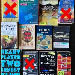 UPDATED 12/1 : BOOK SALE 😃- All Priced - MOVING OUT SALE ✈️