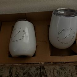 Aluminum Stemless Wine Glasses