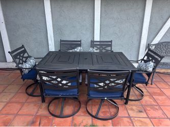 Patio table set