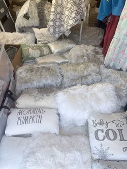 Decorative Throw Pillows & Pillow Covers – $5 Each