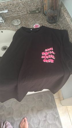 L anti social club shirt