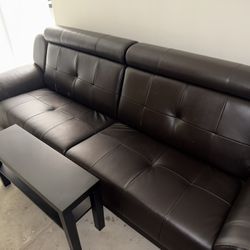 2 Piece Couch + Console Table