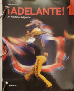 Spanish Textbook: Adelante(1) 3rd Edition Loose-leaf  Pages